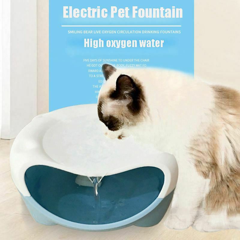 Automatic Pet Cat dog water Fountain Mute Pet Water Dispenser Automatic Dri