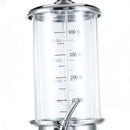 Beer Dispenser Machine Drinking Vessels Double Tube Pump Transparent Layer