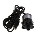 Submersible Water Pump Fountain Pond Pump DC 12V USB Water Pump 1PC