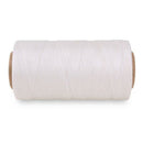 Flat wax wire coil 260M leather leather DIY DIY white Q6C7