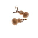 2pcs 40mm-60mm Natural Random Dry Gourd Crafts Arts Collection fwJC,a