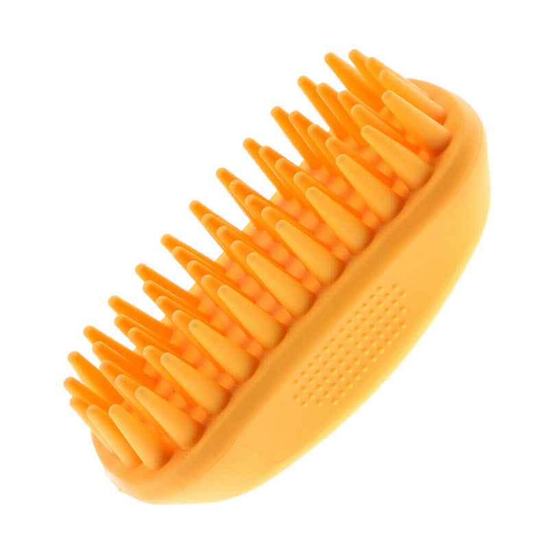 Dog Bath Brush - Best Pet Bathing Shampooing Grooming Tool For Dogs Cats
