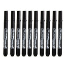20 x Board Marker Whiteboard Marker Pen Washable Black V1E3