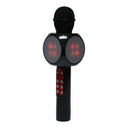 Wireless Bluetooth Ktv Speaker Mini Home Mic Microphone Fashion Flash Led L