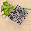 Lace Pattern Plastic Scrapbook Embossing DIY Craft Template Stamp Card