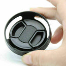 49mm Vented Curved Metal lens Hood For Canon Nikon Panasonic  Hot W5T N8B2