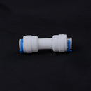 5Pcs 1/4" x 1/4" Tube Push Fit Straight Quick Connect POM Connector RO System M&