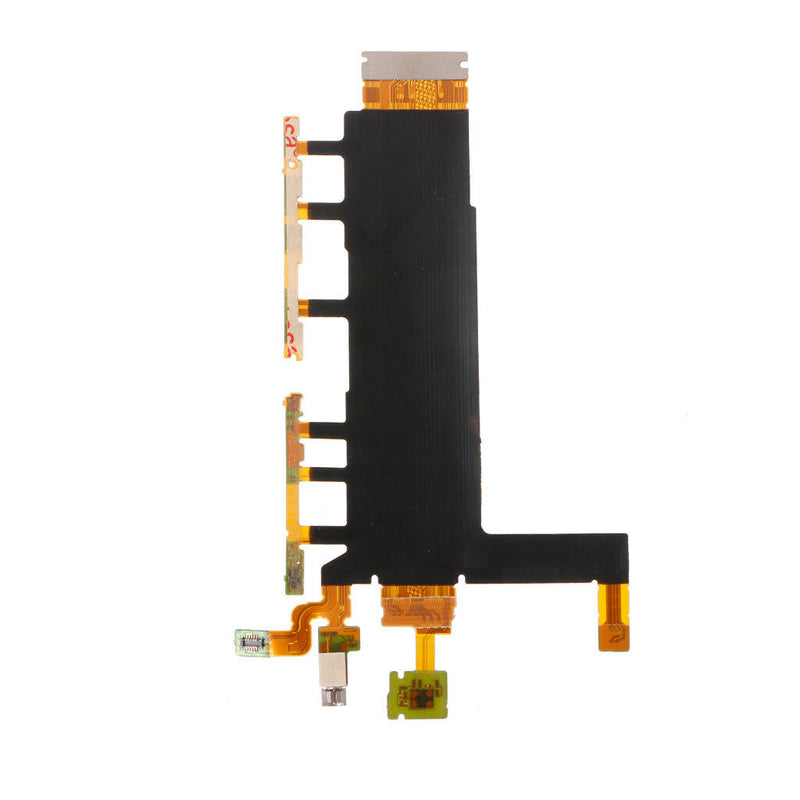 Power Switch Microphone Flex Cable For Mobile Phone Sony Xperia Z3 Dual D6633