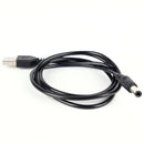USB DC 5V To DC 9V Step-Up Module Converter Cable 2.1x5.5mm Male Connector 3C