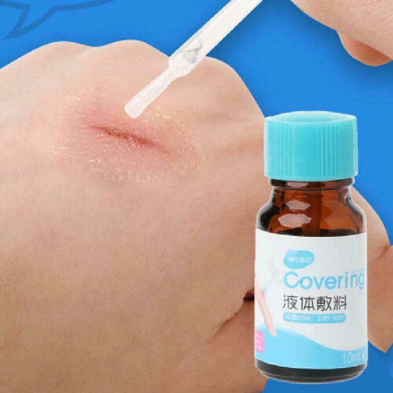 10ml Waterproof First Aid Liquid Bandage for Small Cut Wounds Healing Patch Gel