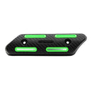 Motorcycles Parts Exhaust Pipe Guards Cover Heatproof Shield for 4 Stroke Green