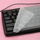 2pcs Universal Soft Silicone Keyboard Skin Cover Protector For 17" 15" Laptop