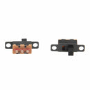 5 Pcs 50V 0.5A 3 Pin 2 Position On/OFF 1P2T SPDT Slide Switch 3 Pin