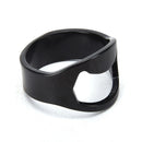 Unique Stainless Steel Finger Ring Bottle Opener Beer Bar Tool FT