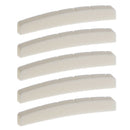 5Pcs Pre-Slotted Nut Material DIY Natural Bone Replacement  for 6 Strings