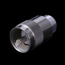 10pcs Connector UHF male PL259 plug solder RG8 RG213 LMR400 7D-FB cable sil Z2G5