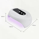 36W Smart Sensor Uv Nail Lamp Nail Dryer Machine For Gel 12Leds Usb Cable N