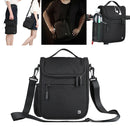Cycling Bags Bicycle Handlebar Bag Bike Front Tube Basket Rear Pannier Black