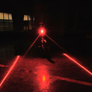 64 LED Wireless Remote Bicycle Rear Tail Turn Signals & Brake Light Rechargeable