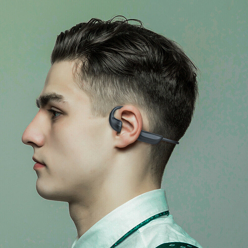 G100Bone Conduction Bluetooth 5.0 Headset Sports Waterproof Headphone Earbuds Ef