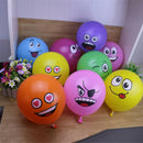 20X 12" Emotion Face Expression Latex Colorful Balloons Party Wedding Decor LJ