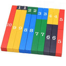 Educational Wooden Digital Building Block Toys Children Baby Toys 1-10 Math N8V3