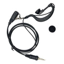 Earhook Earpiece Headset For Yaesu Vertex Radio