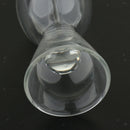 Crystal Feeding Cup Aquarium Fish Feeder Food Feeding Cup Round