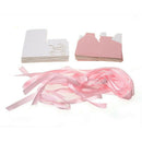 12pcs Wedding Favor Gift Ribbon Candy Box Cut Out Pram Design Baby Shower P