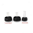 3Pcs Alloy Air Conditioning Heat Control Switch Knob For Volkswagen VW  UFR