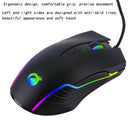 G4 USB Wired RGB Backlight Marquee Macro Definition Mouse For Computer GamesJCA_