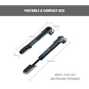 Mini Plastic High Pressure Cycling Bicycle Air Pump MTB Bike Tire Inflator