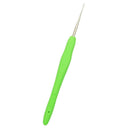 2pcs Crochet Hooks - Soft Grip Handle - Sewing Knitting Tools - 0.5mm 0.75mm
