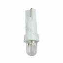 10pcs T5 Dashboard License Number Plate Light LED Car Lamp Bulb White