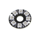 8-Bit WS2812 5050 RGB LED Lamp Panel Round Ring LED Driver Development Board  JR