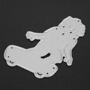 Skateboard DIY Cutting Dies Stencils Scrapbooking Embossing Album Card Gift