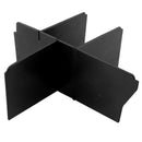 New Black Center Console Organizer Fit For Jeep Wrangler Jl And Jlu (2018-1 R1D3