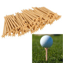 100Pcs Pack Professional Frictionless Golf Tee Wheat Golf Tees Plastic BEST MO
