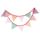 Printed Cloth Decoration Flag Banner Pennant For Wedding Birthday Party Dec