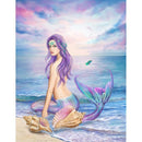 5D DIY Special Shaped Diamond Painting Art Women Cross Stitch (Beauty01)
