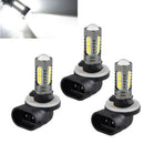 3Pieces Car Rear Fog Light Car Headlights Lamp Tail Box Light 33.5x26x50.5mm
