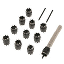13x Double Sided 3/8'' Spot Weld Cutter HSS Drill Bit Remover Welder Cut Tool