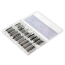 360pcs / Pack Steel Watchmaker Watch Band Spring Bars Strap Link Pins Repair Kit