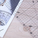 30 X 15cm Big Size Thick Triangle Cloth Patchwork Sewing DIY Tool Ruler