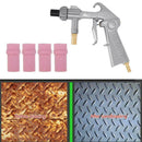 Sandblaster Kit Air Nozzles Sandblasting Siphon Feed Gun Blast Sand Blaster Y6V1