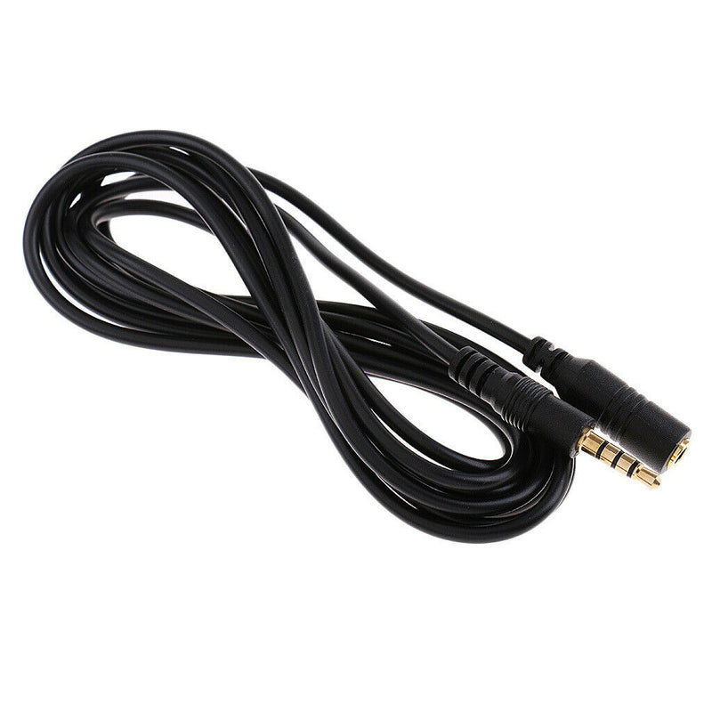 2m Extension Cable for Smartphone Mic Microphone Female to Male