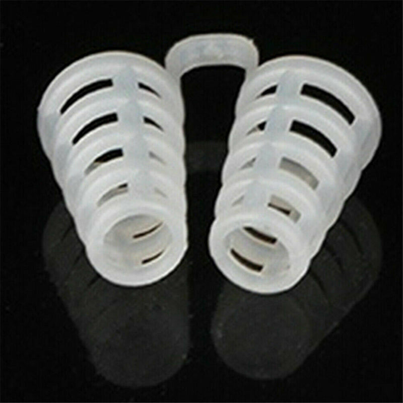 Silicone Anti Snoring Nasal Dilators Stop Snore Nose Clip Sleep Apnea Aid Device