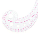 Sewing ruler french curve ruler gauges tailor drawing comma shape measuring to Z