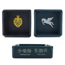 Large Square Ashtray Anti-Scalding Silicone Ashtray (Random Color)