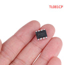 10 pcs TL081CP in-line DIP-8 buffer amplifier JFET BX